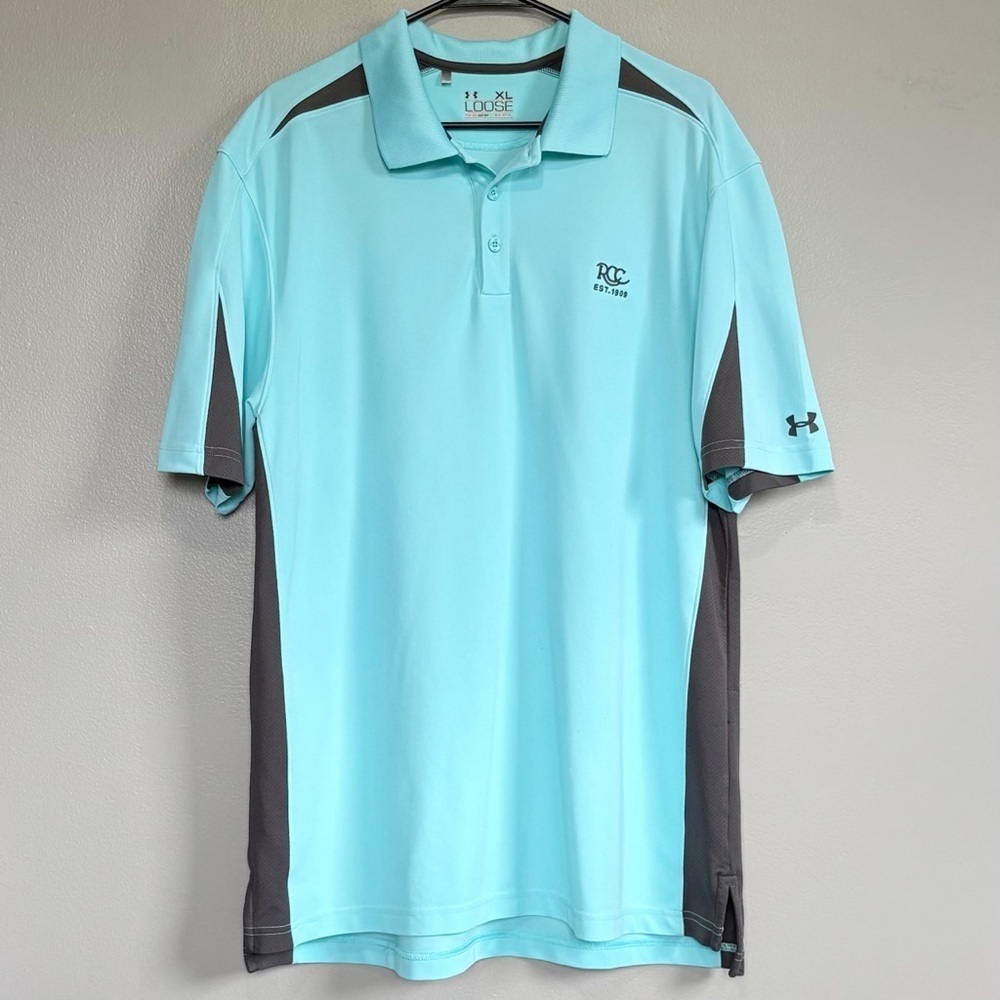 Under Armour Loose Performance Short Sleeve Polo Shirt Men’s XL